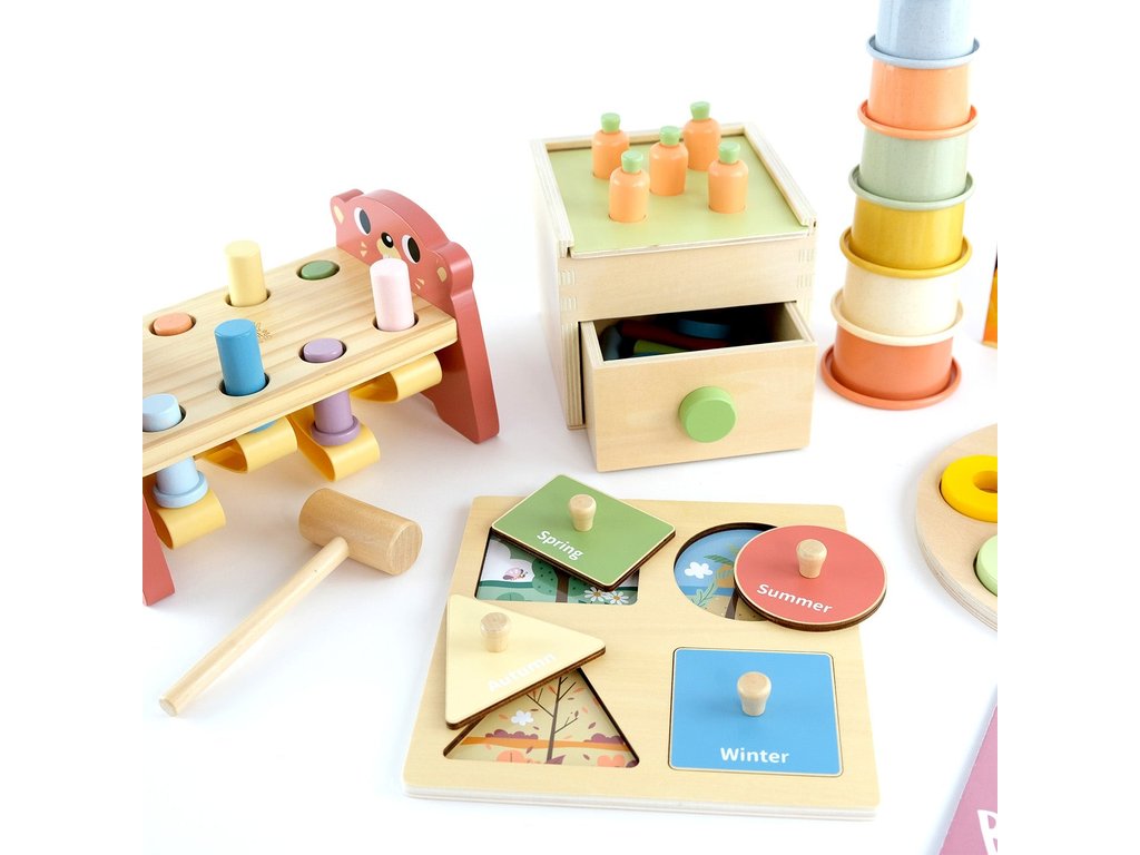 Montessori játékdoboz – 12–18 hónap – BusyKids BusyKids