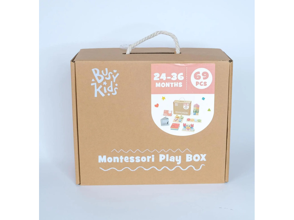 Montessori játékdoboz – 24–36 hónap – BusyKids BusyKids
