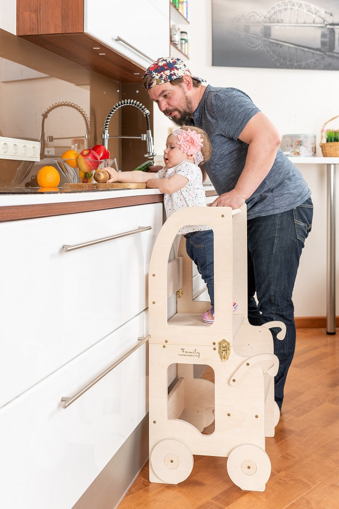Tanulótorony és tanulóasztal – több színben – Family-scl