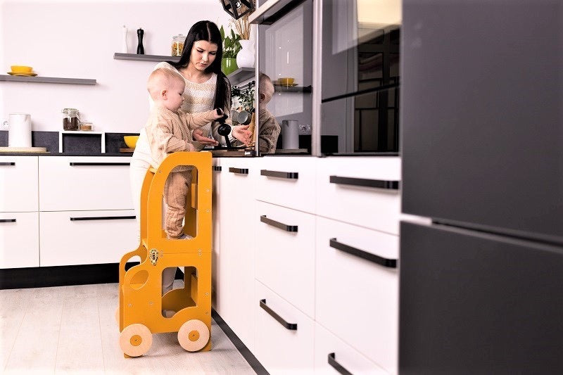 Autós tanulótorony és tanulóasztal – több színben – Family-scl Family-scl
