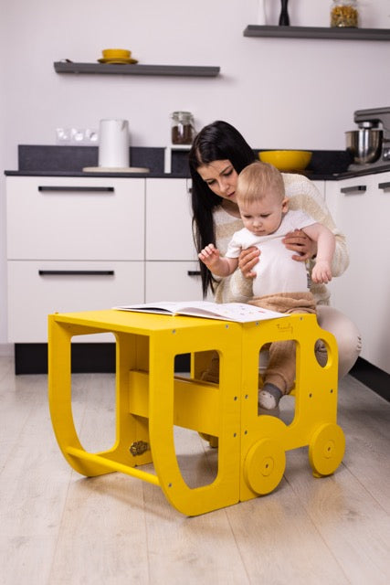 Autós tanulótorony és tanulóasztal – több színben – Family-scl Family-scl