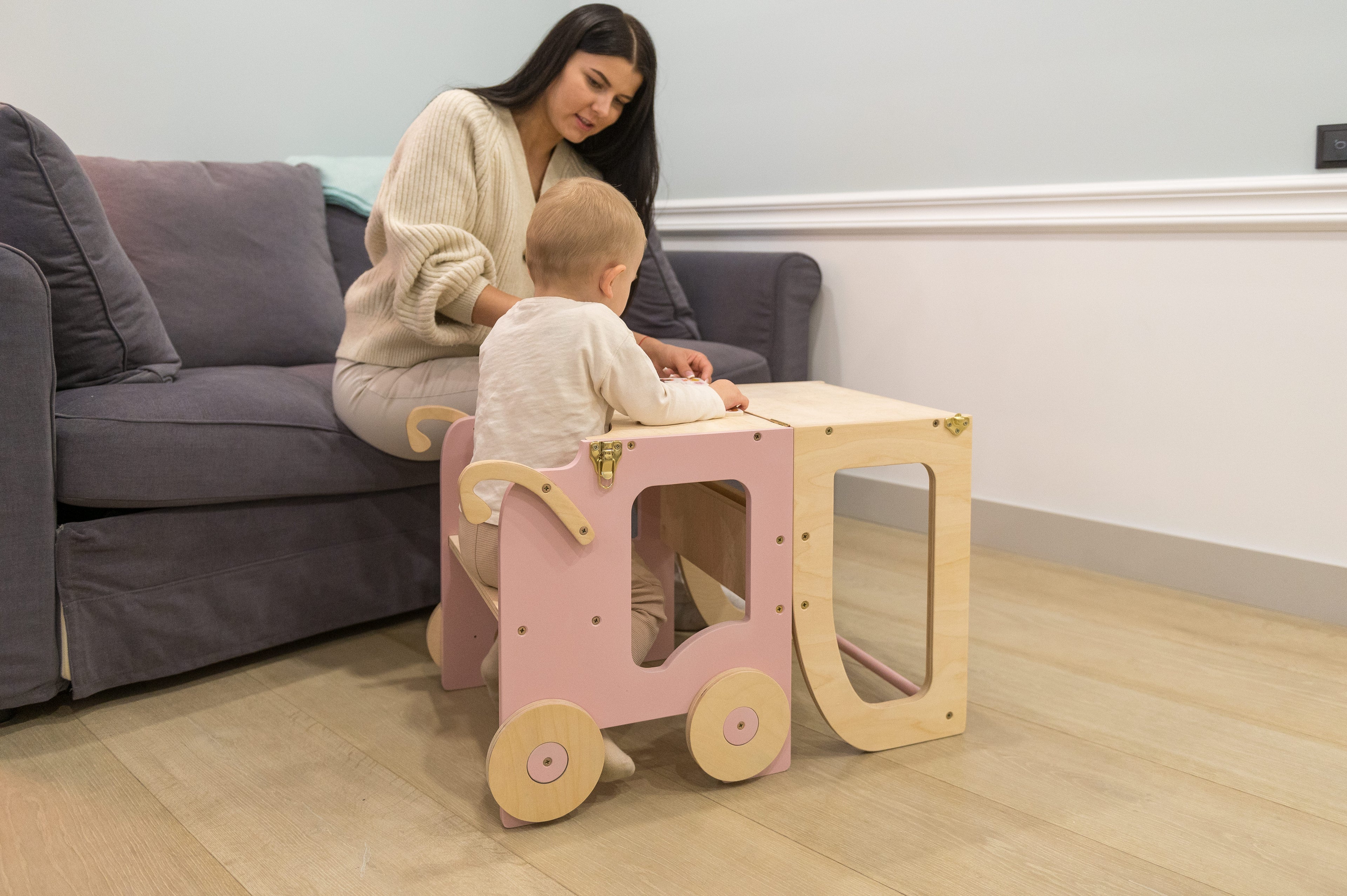 Tanulótorony és tanulóasztal – több színben – Family-scl