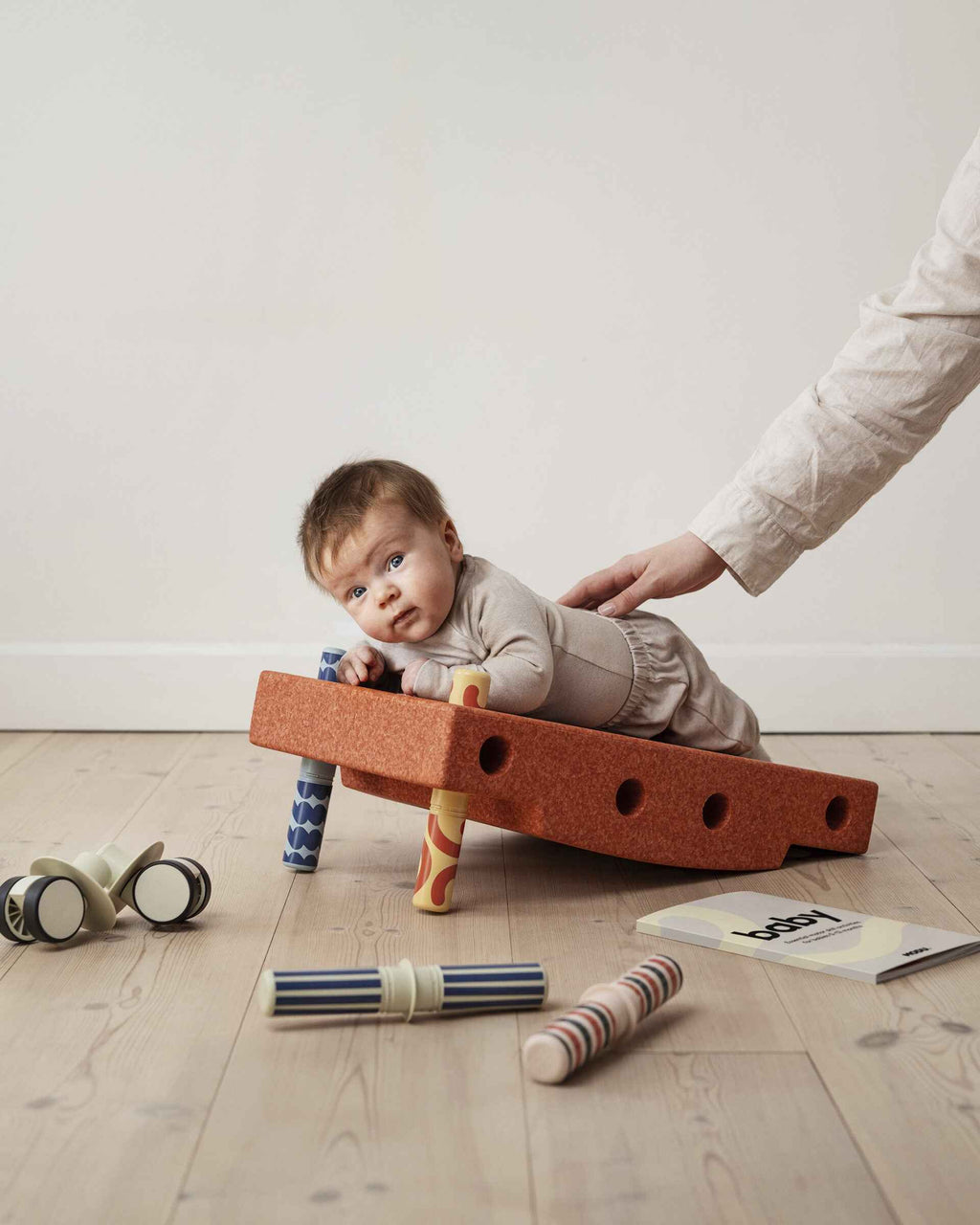MODU Baby Activity szett, Égetett narancs / Porzöld