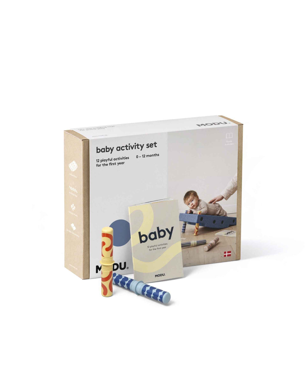 MODU Baby Activity szett, Mélykék / Égkék