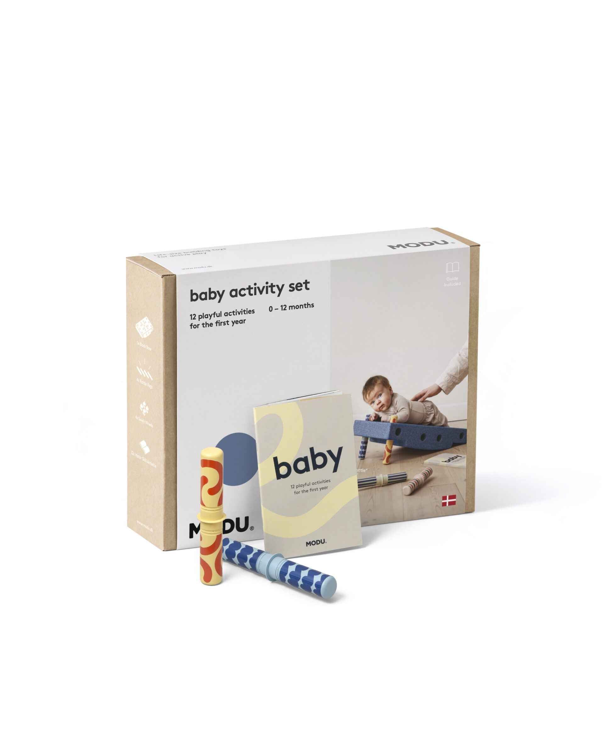 MODU Baby Activity szett, Mélykék / Égkék
