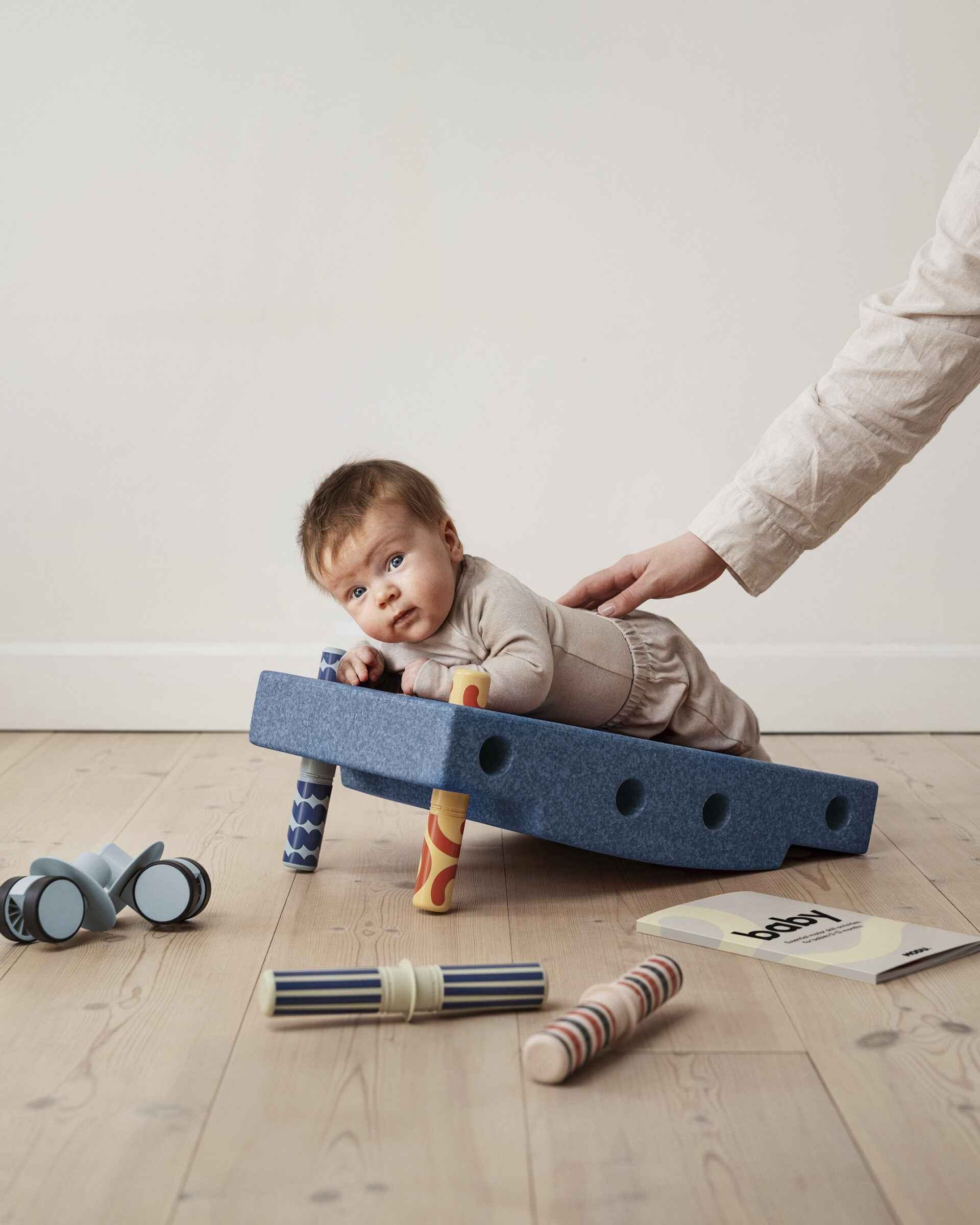 MODU Baby Activity szett, Mélykék / Égkék