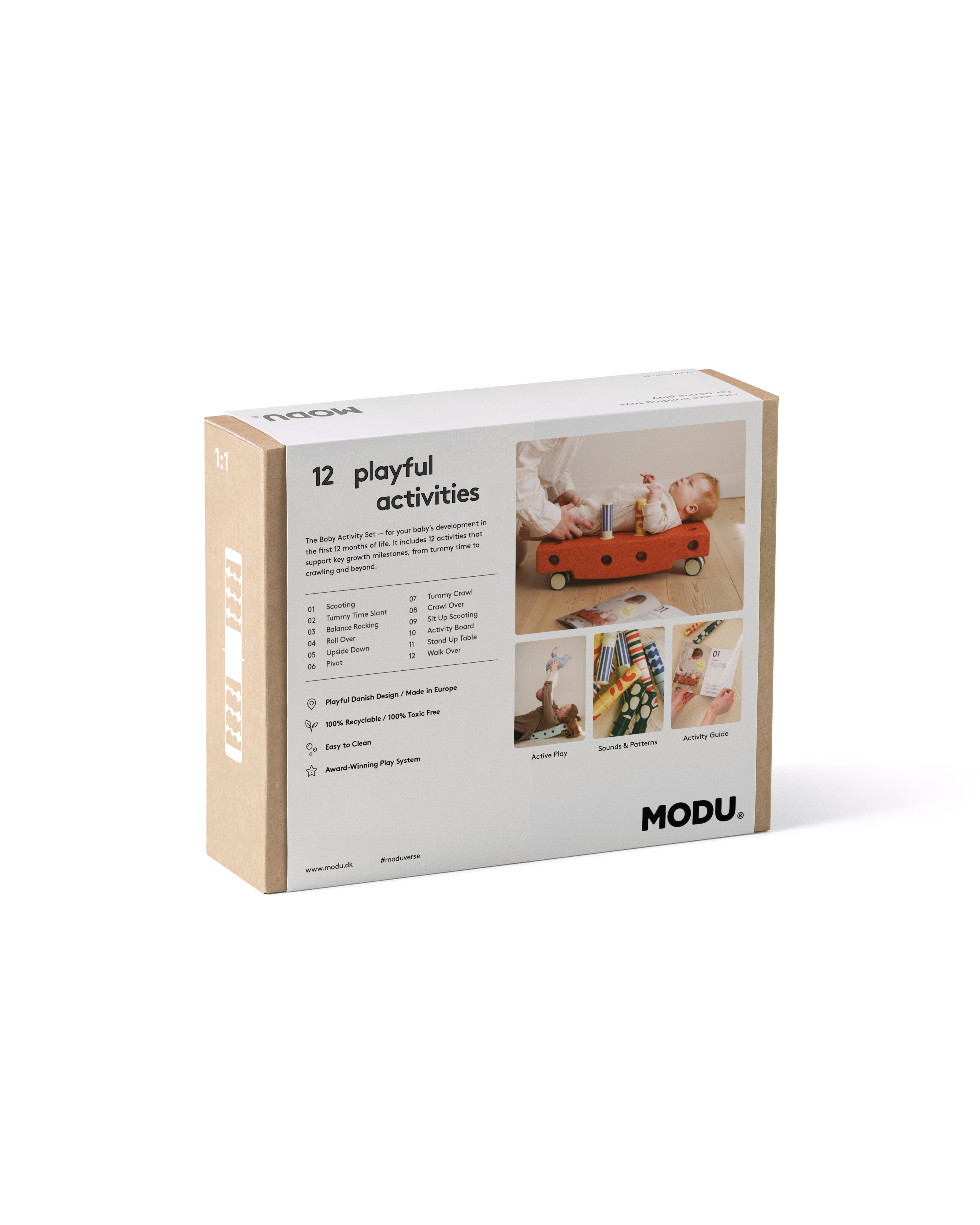 Baby Activity szett – Mélykék / Égkék – MODU MODU