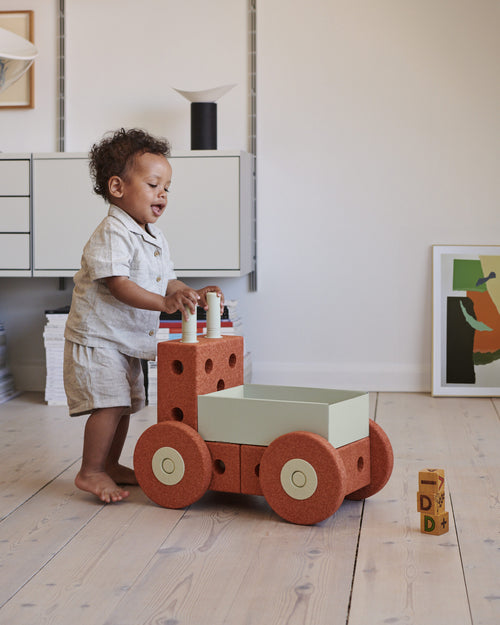 MODU 3 az 1-ben Járássegítő, Égetett narancs / Porzöld termékfotó 6