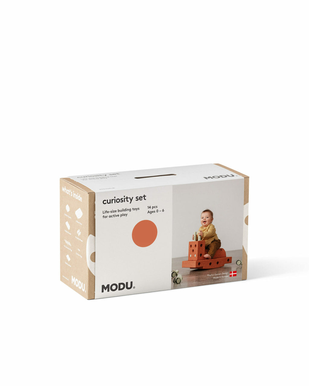 MODU Curiosity szett, Égetett narancs / Porzöld termékfotó 5