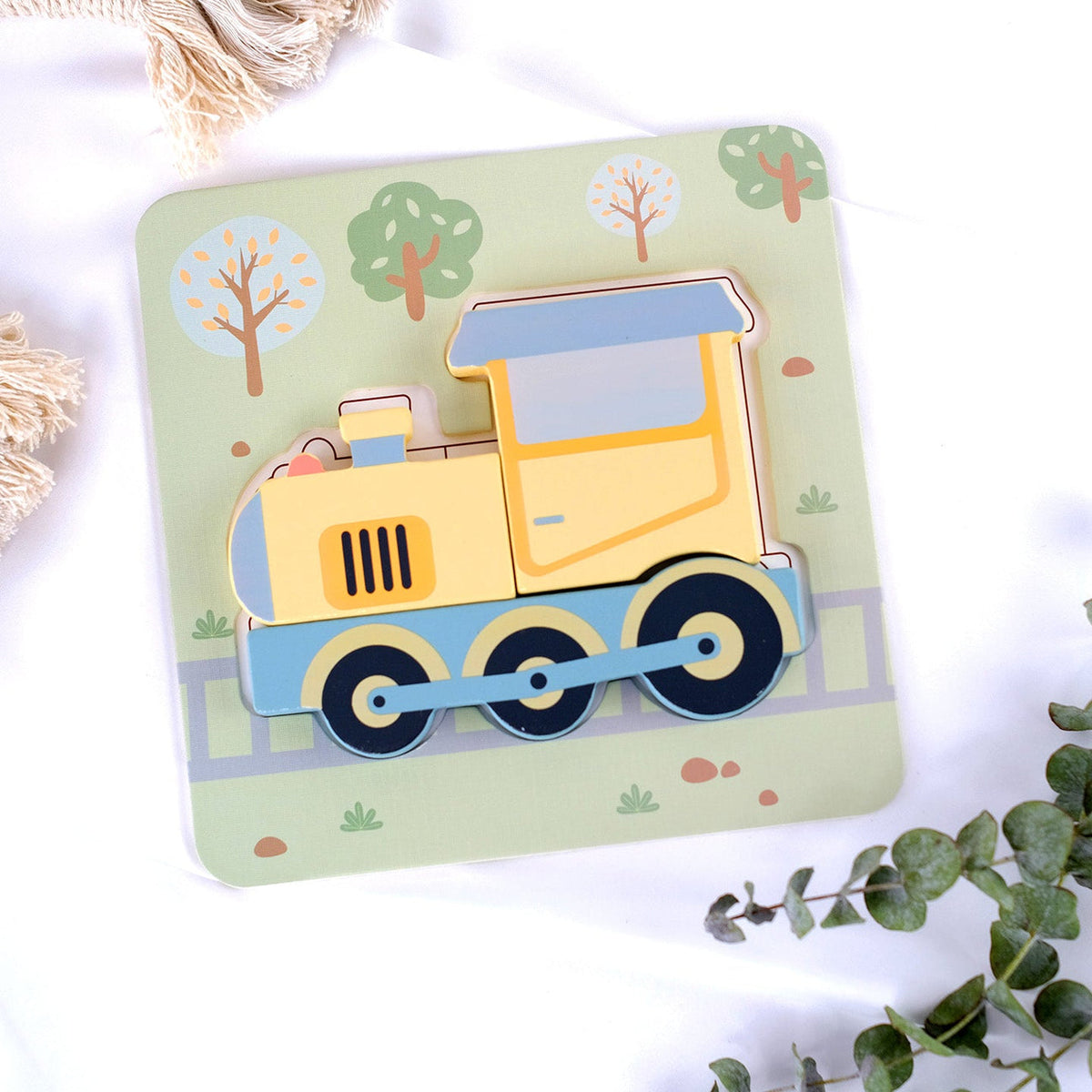 Közlekedési puzzle szett 6az1-ben BusyKids