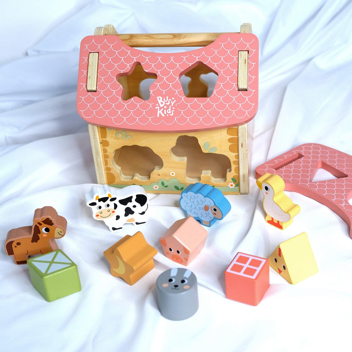 Farm istálló formaválogató BusyKids