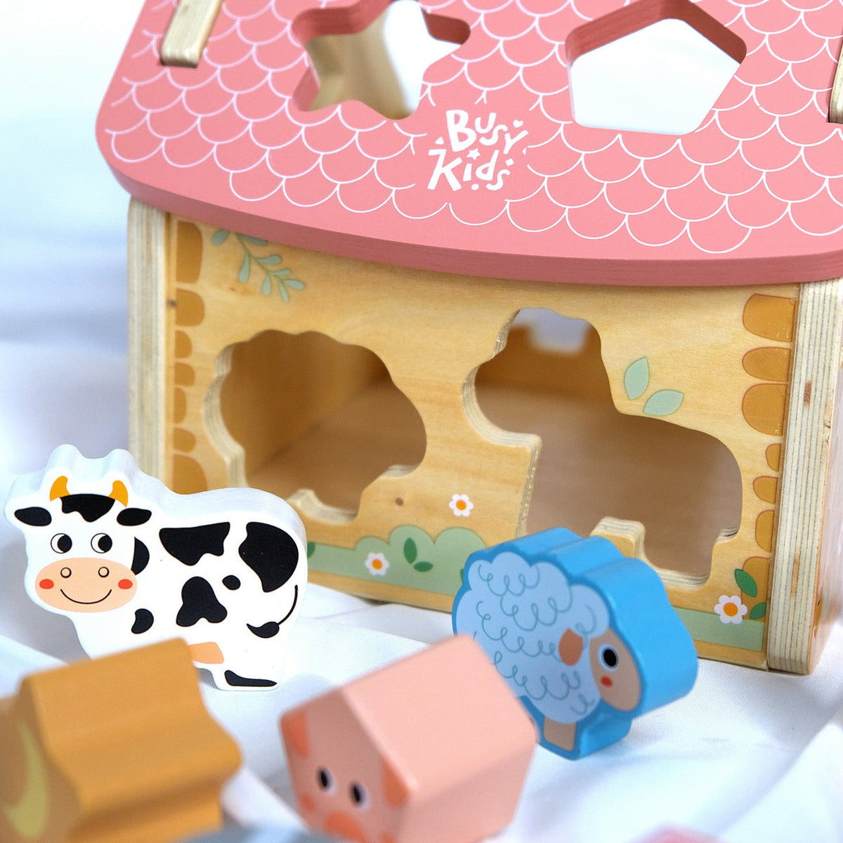 Farm istálló formaválogató BusyKids
