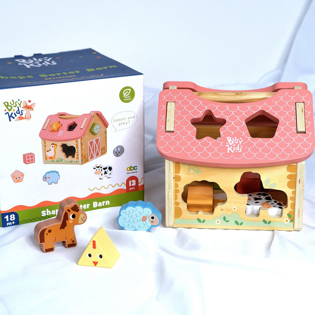 Farm istálló formaválogató BusyKids