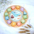 Fa óra válogató puzzle BusyKids