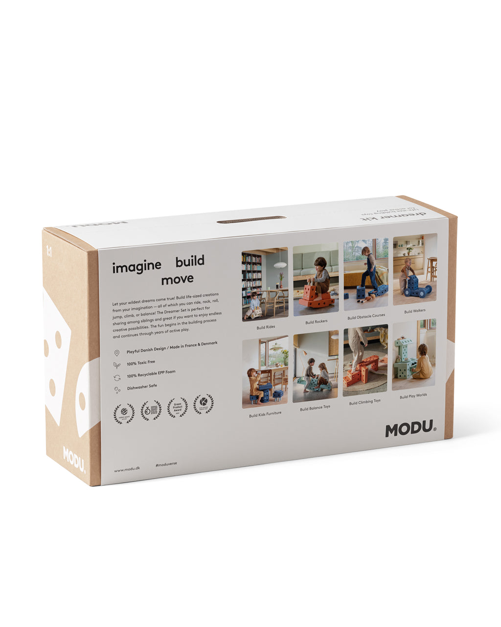 Dreamer szett – Égetett narancs / Zsályazöld – MODU MODU