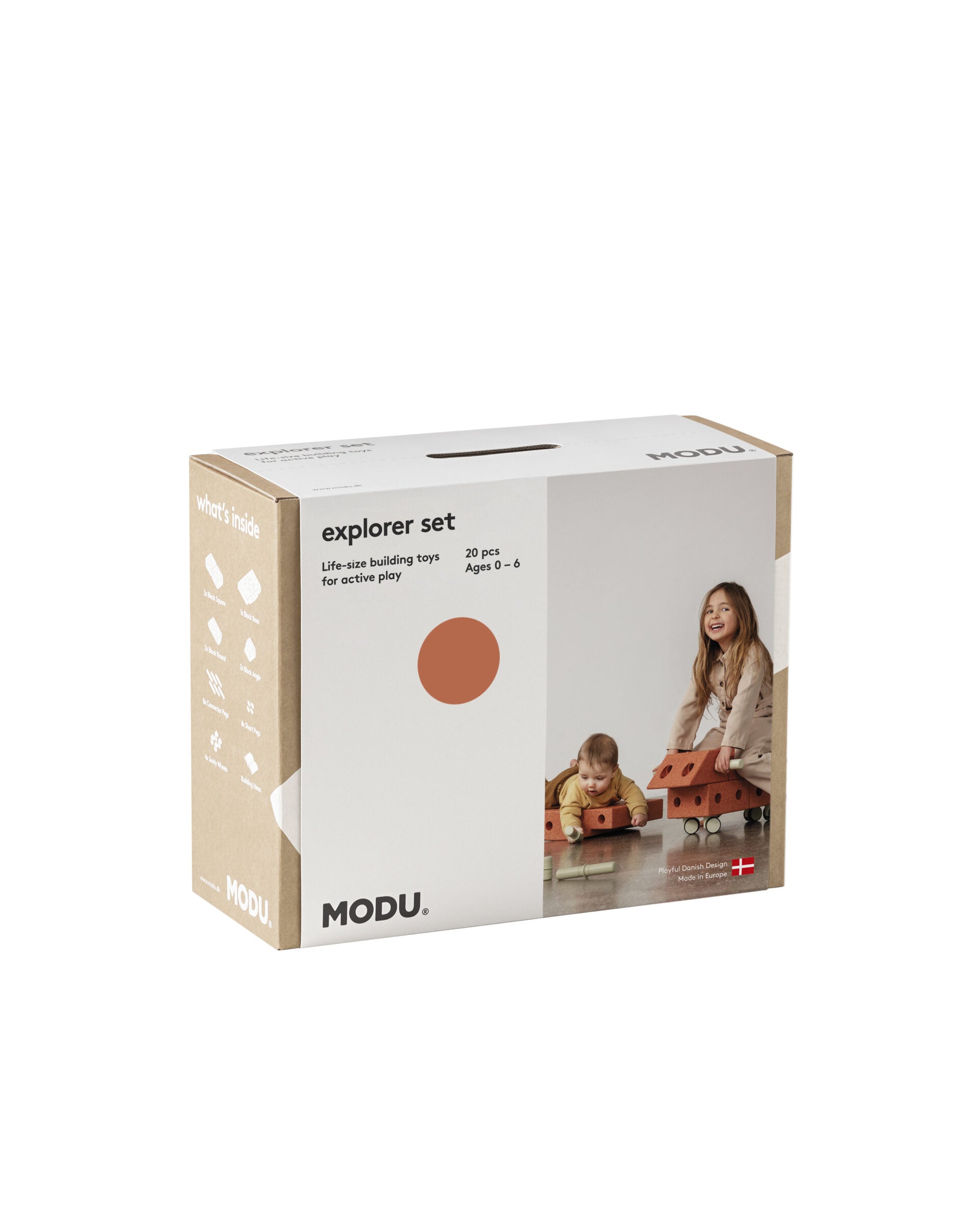 MODU Explorer szett, Égetett narancs / Porzöld termékfotó 6