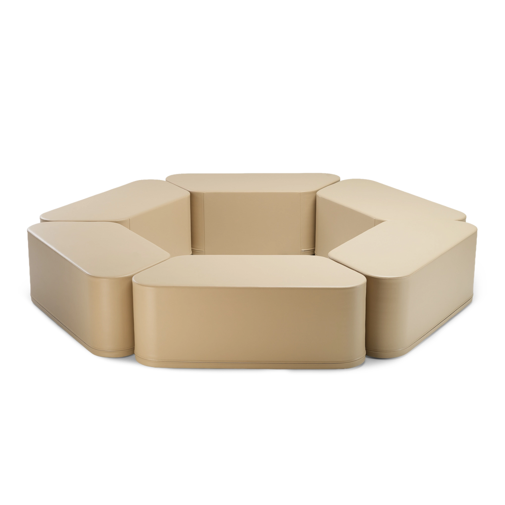 Játék hexagon pad – Bézs – IGLU