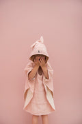 Hooded Bathing Poncho for Kids - Mrs. Rabbit