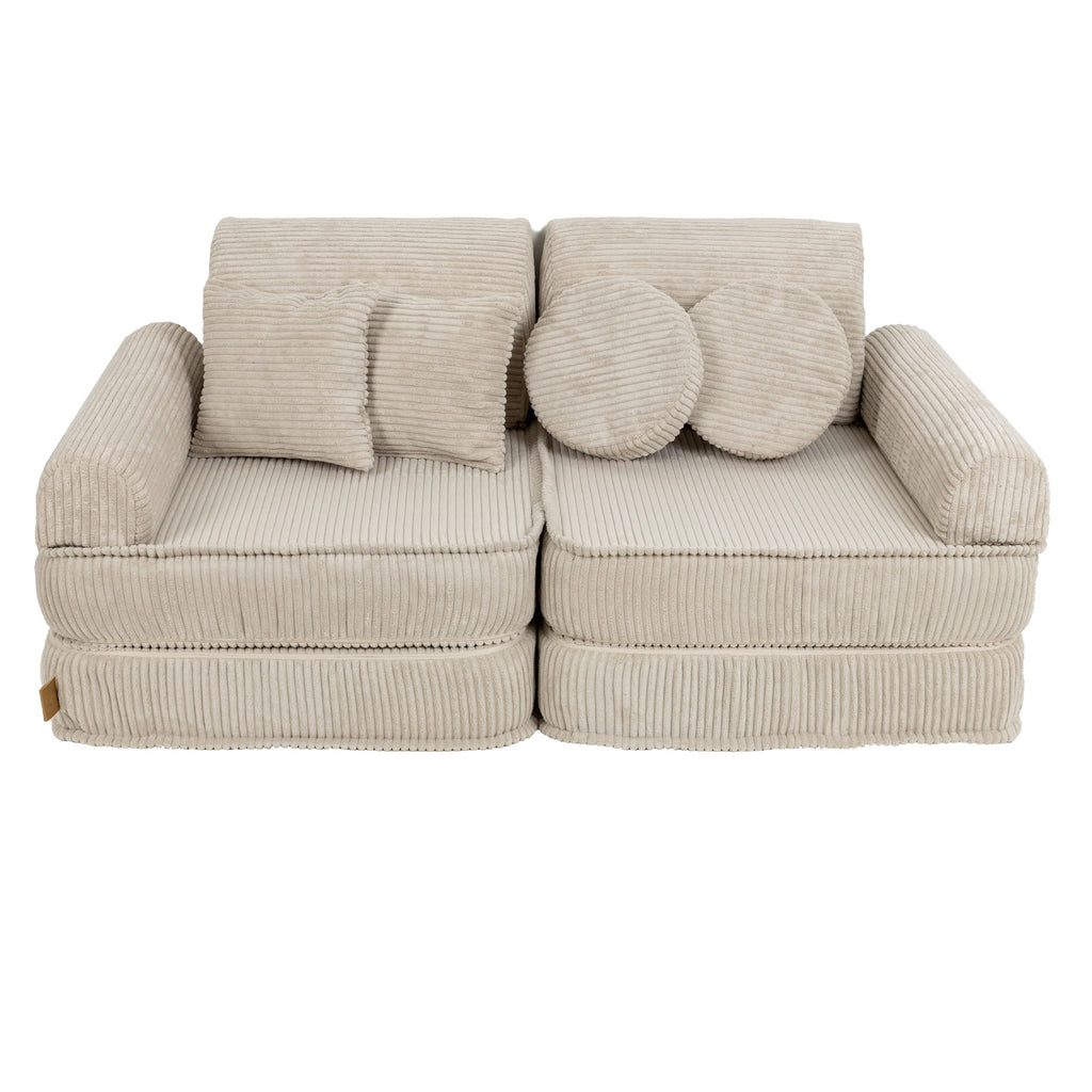 Medium Modular Sofa for Kids - Aesthetic Ecru