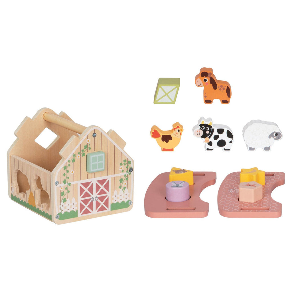 Farm istálló formaválogató BusyKids