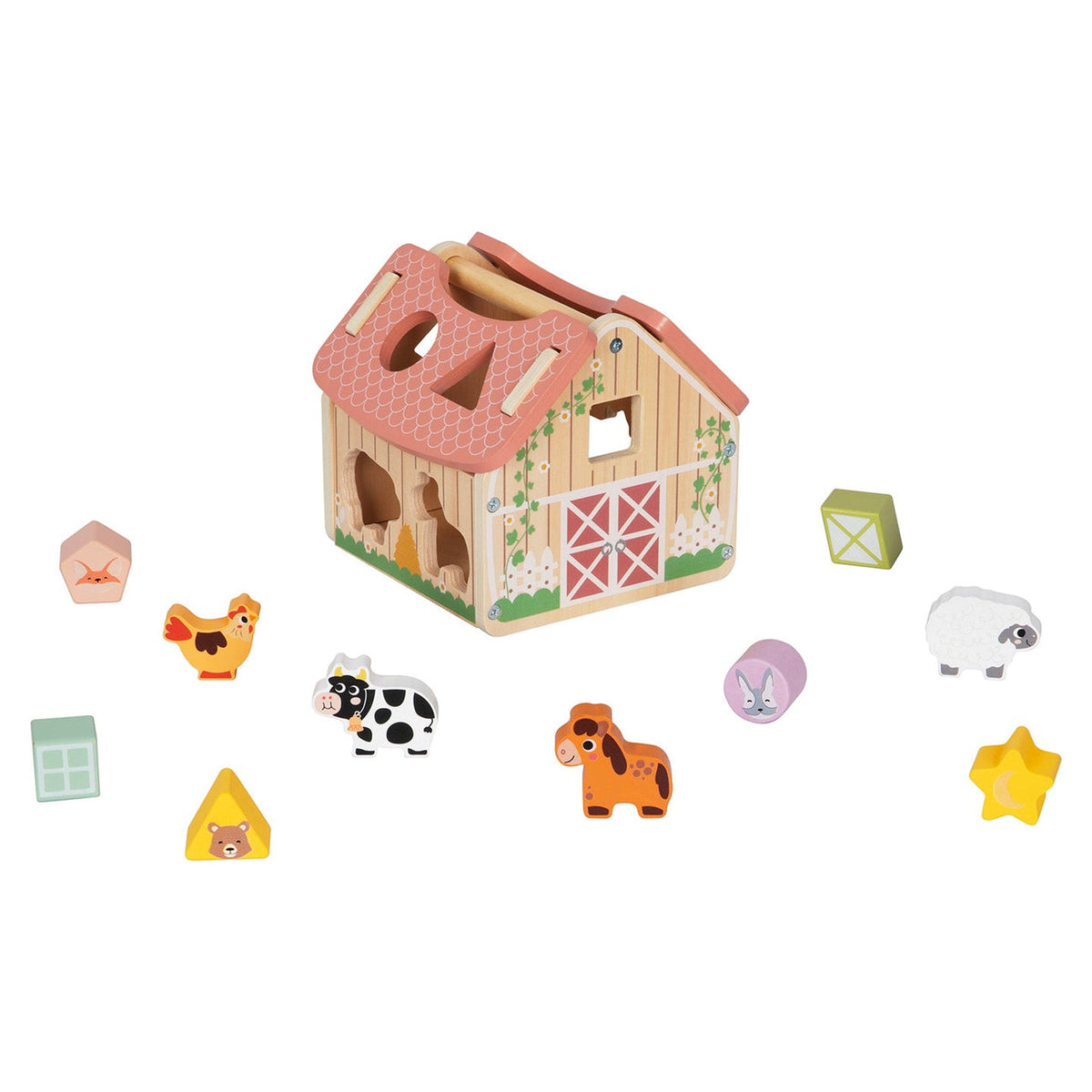 Farm istálló formaválogató BusyKids