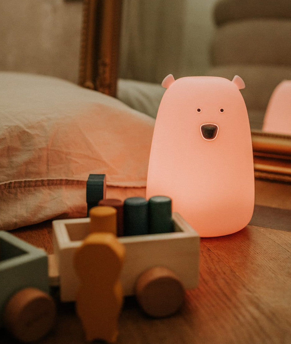Big Bear Silicone Lamp - Pink