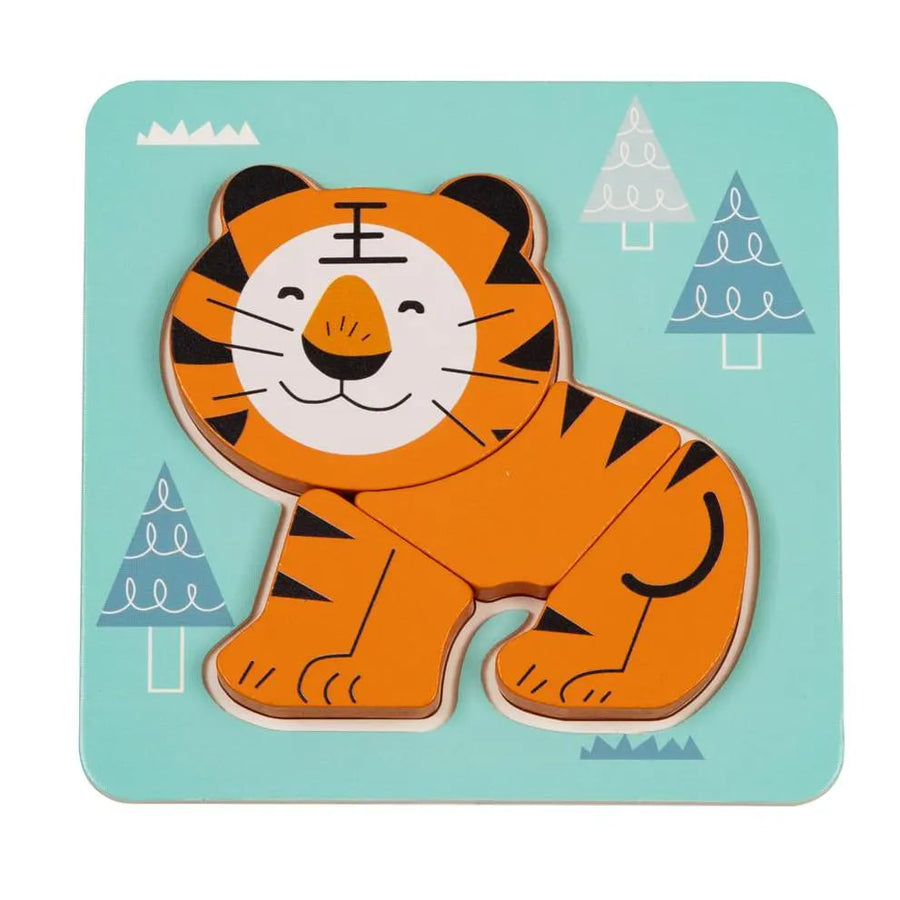 Állatos puzzle szett 6az1-ben – BusyKids