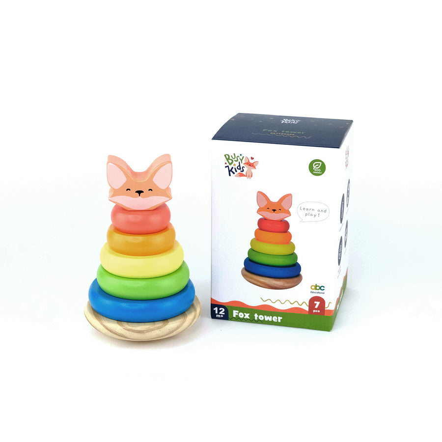 Billegő rakosgató torony rókával – BusyKids