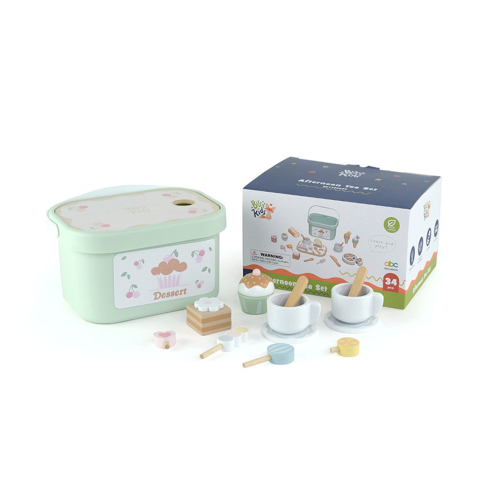 Délutáni tea játékkészlet, 34 részes – BusyKids