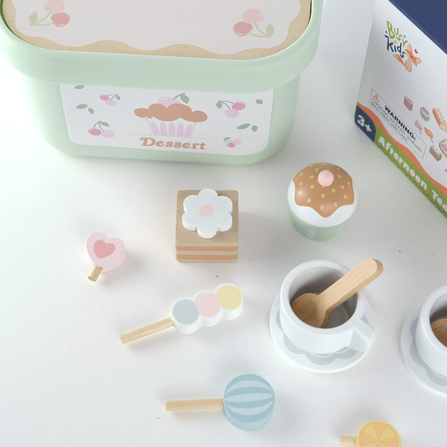 Délutáni tea játékkészlet, 34 részes – BusyKids