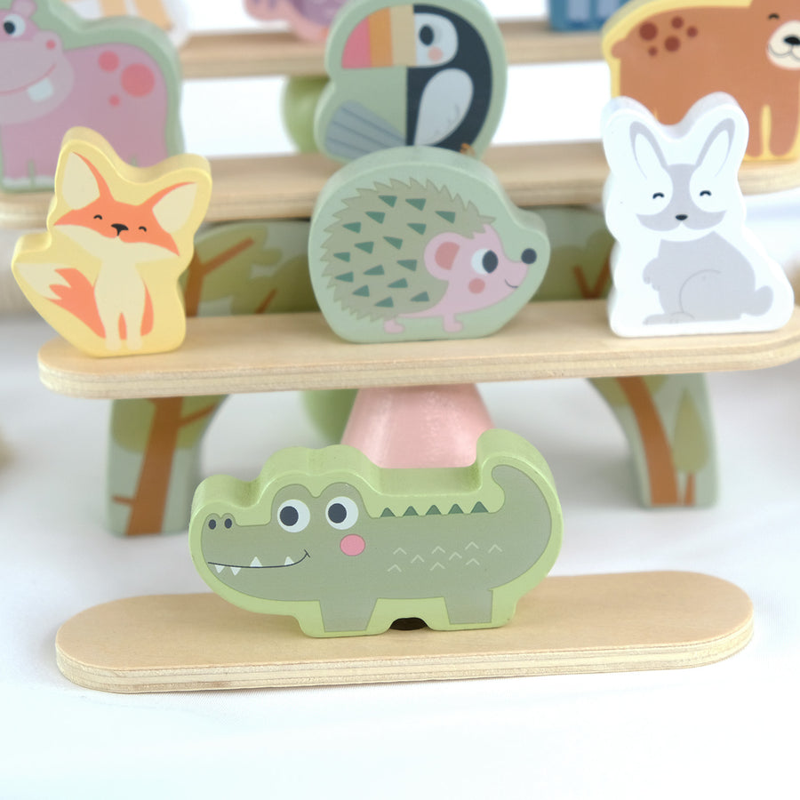 Egymásra rakható állatfigurák – BusyKids