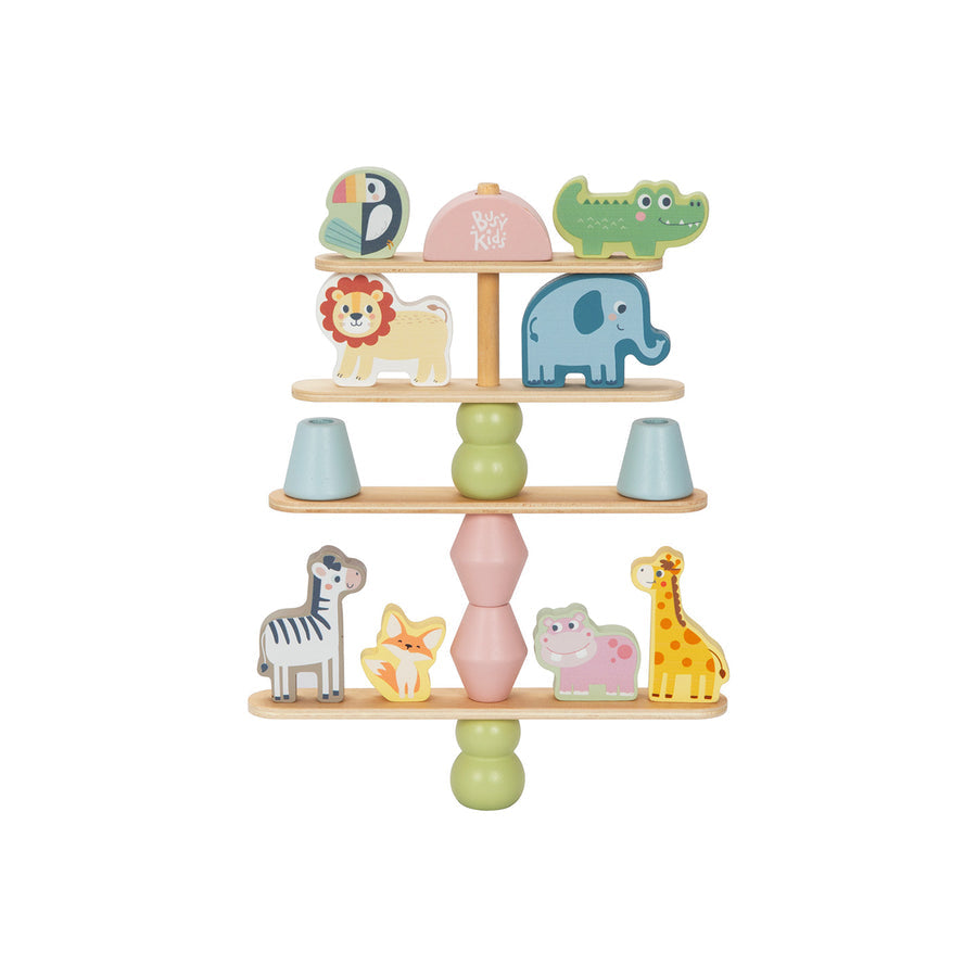 Egymásra rakható állatfigurák – BusyKids
