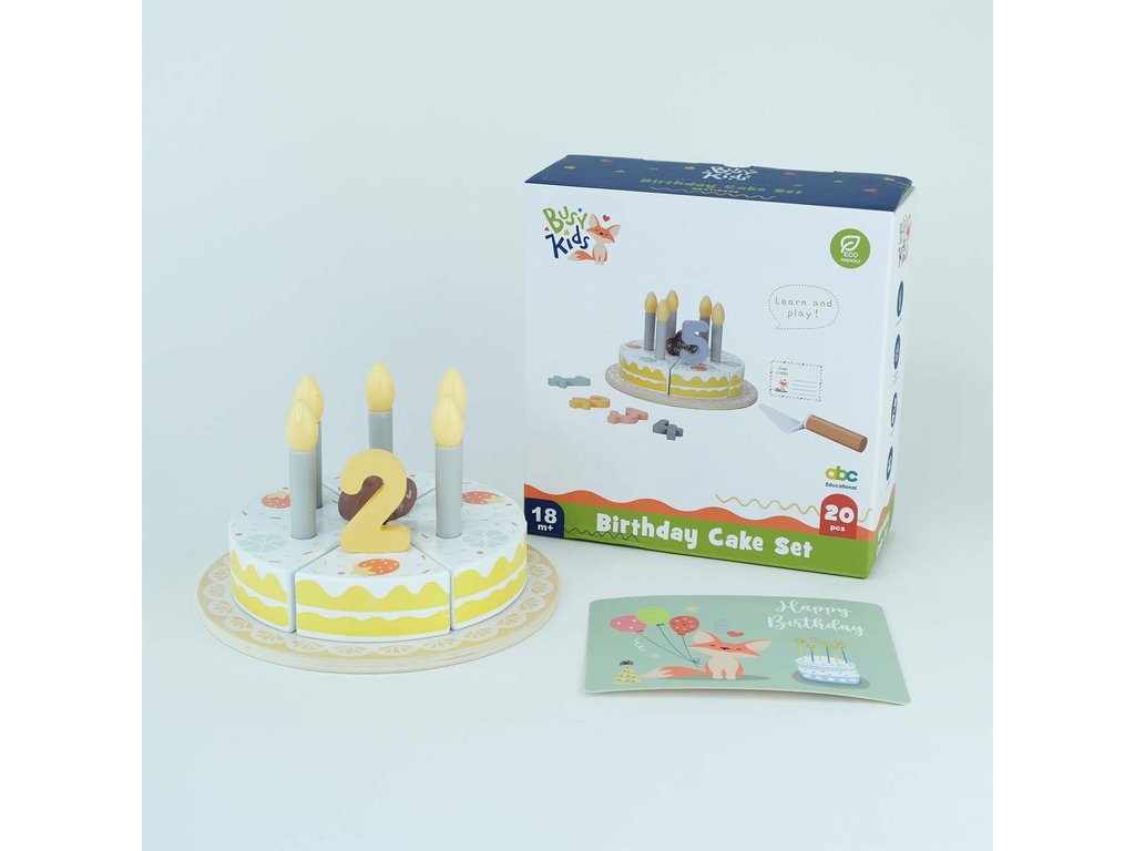 Fa játék születésnapi torta – BusyKids