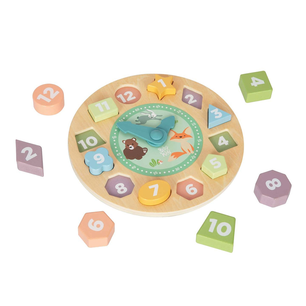 Fa óra válogató puzzle – BusyKids