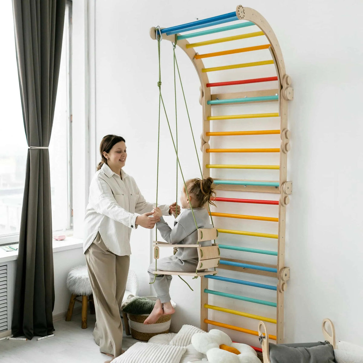 Fali rögzítő a Flexi mászókához – BusyKids