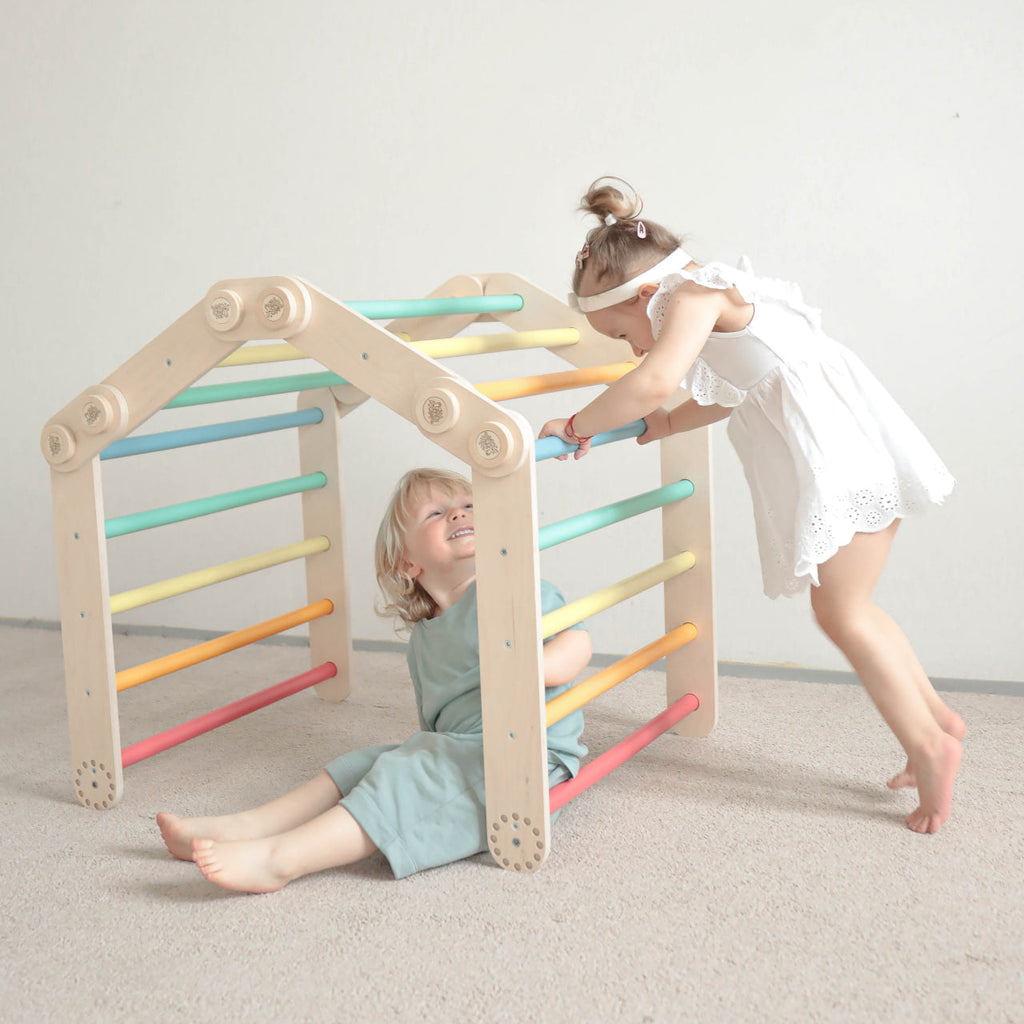 Flexi fa mászóka gyerekeknek – L szett – BusyKids