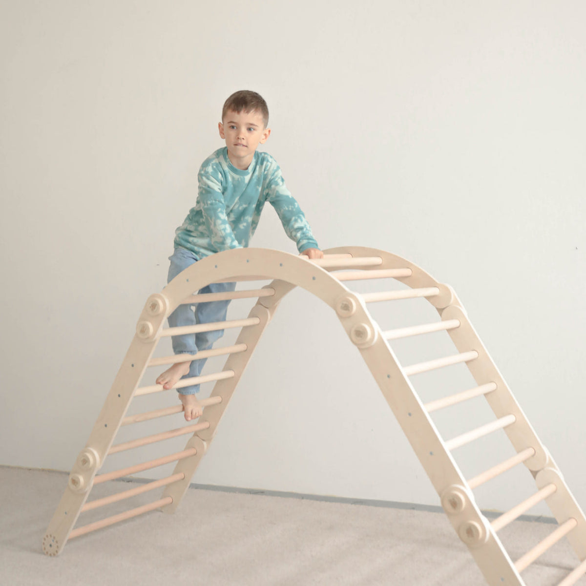 Flexi fa mászóka gyerekeknek – L szett – BusyKids