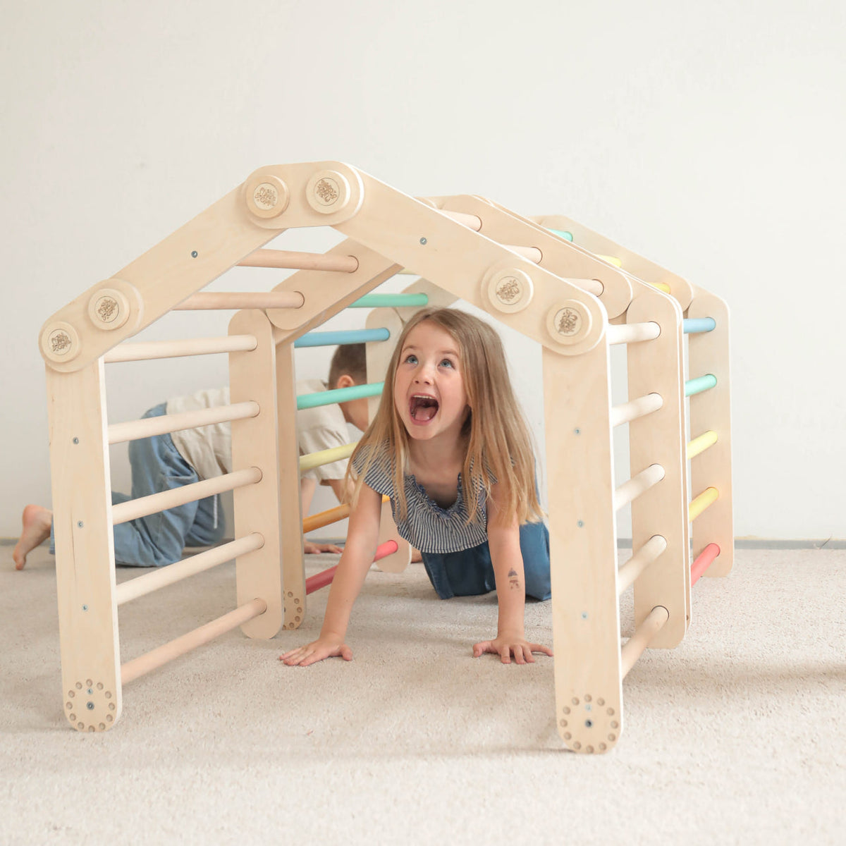 Flexi fa mászóka gyerekeknek – L szett – BusyKids