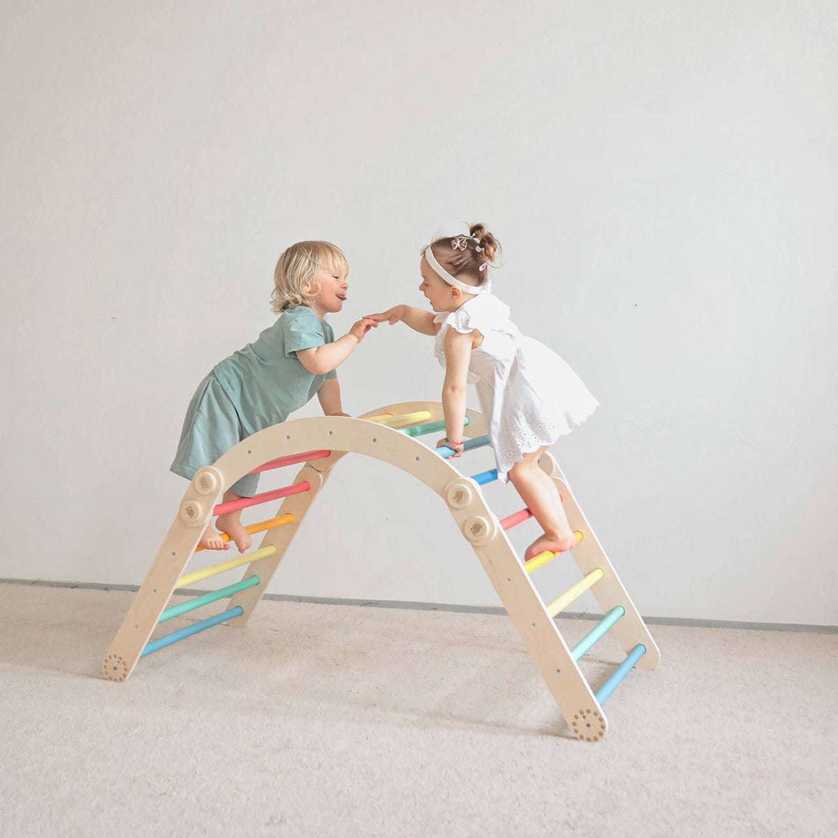 Flexi fa mászóka gyerekeknek – L szett – BusyKids