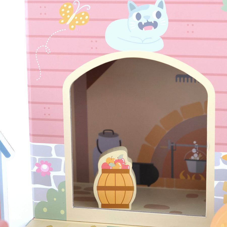 Hordozható játékdoboz – farm – BusyKids
