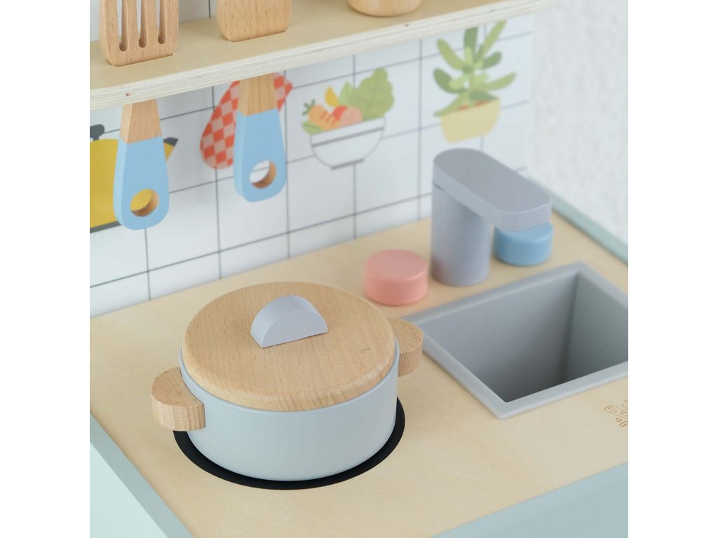 Hordozható játékkonyha – pasztell – BusyKids