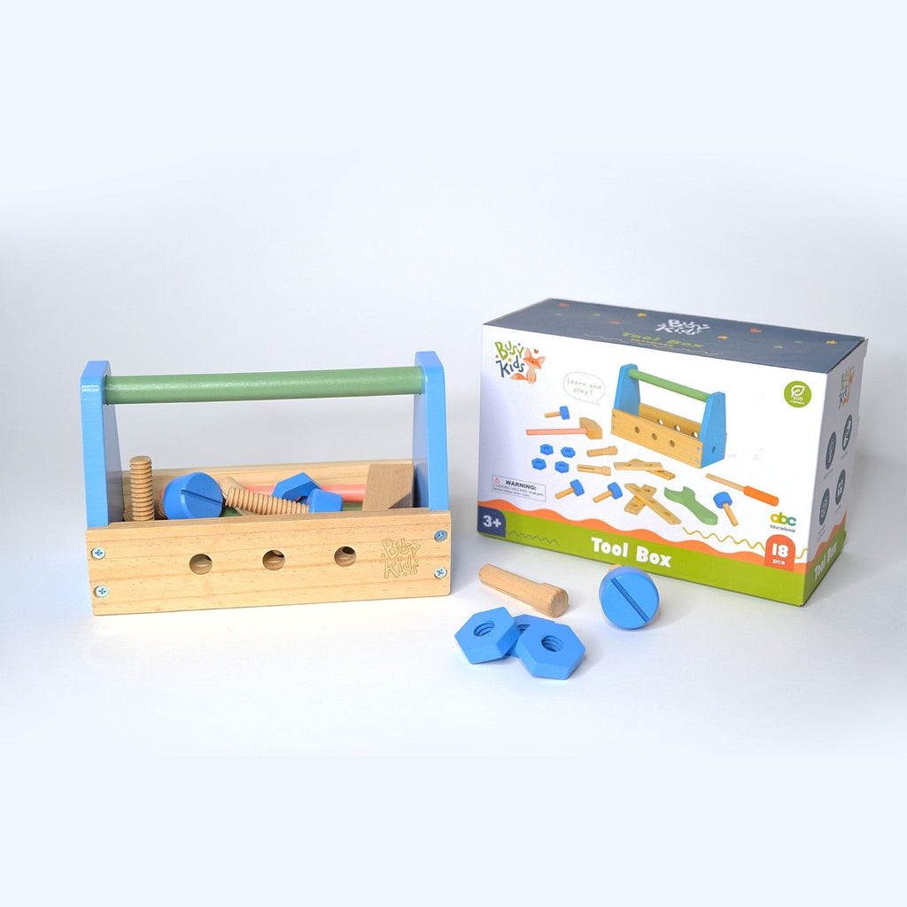 Játék szerszámoskészlet gyerekeknek – BusyKids