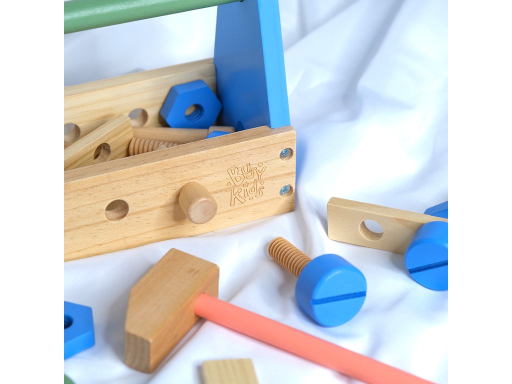 Játék szerszámoskészlet gyerekeknek – BusyKids