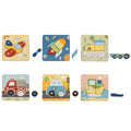 Közlekedési puzzle szett 6az1-ben – BusyKids