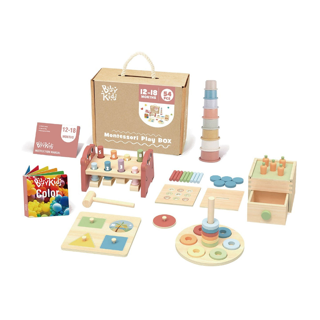 Montessori játékdoboz #1 – 12–18 hónap – BusyKids