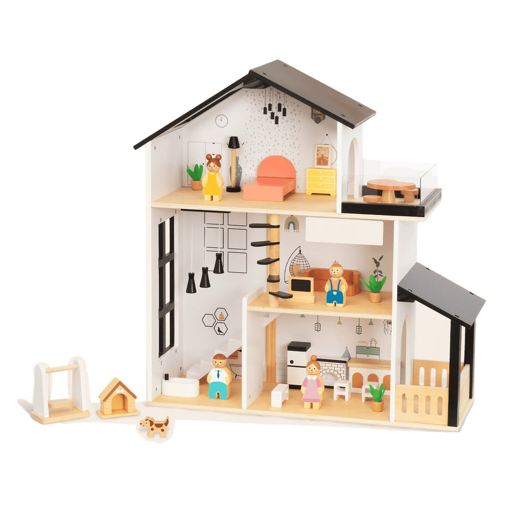 NORDI háromszintes babaház – BusyKids