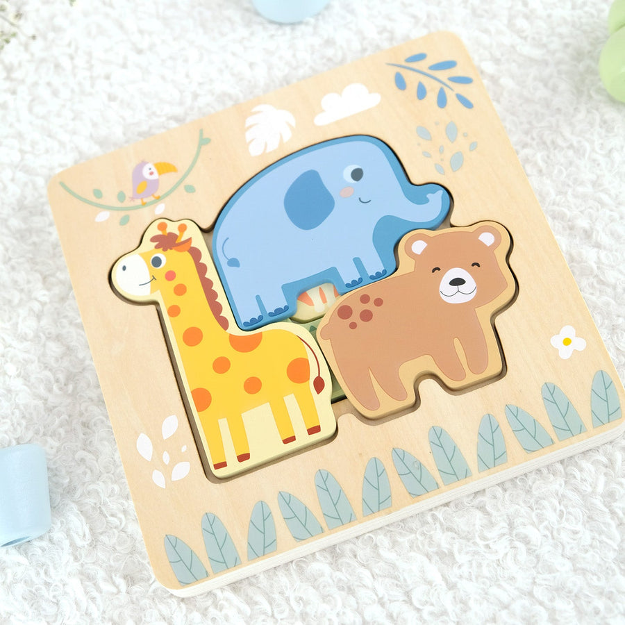 Többrétegű állatos puzzle – BusyKids
