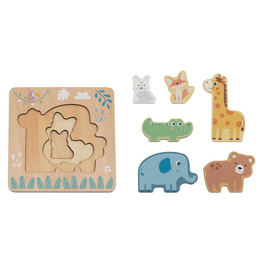 Többrétegű állatos puzzle – BusyKids