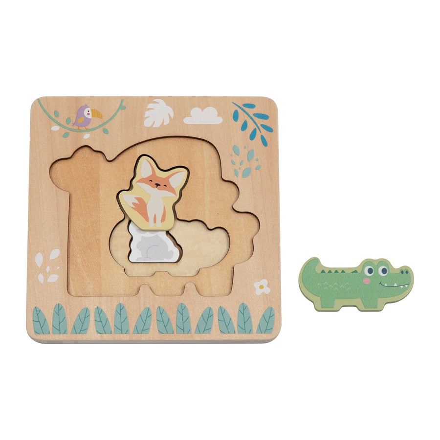 Többrétegű állatos puzzle – BusyKids