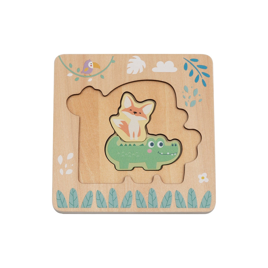 Többrétegű állatos puzzle – BusyKids